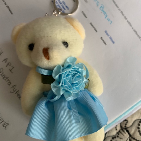 Teddy bear keychain - Picture 1 of 1